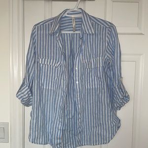 Aritzia utility button up